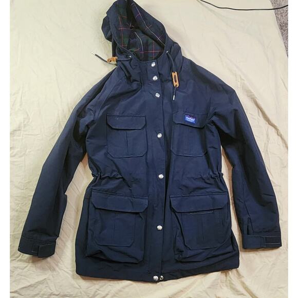 Penfield Kasson 60/40 Mountain Parka Dark Blue Womans Size Small - Picture 1 of 11